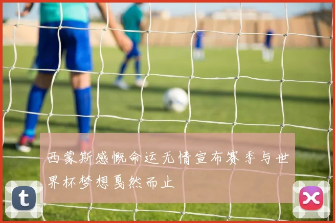 西蒙斯感慨命运无情宣布赛季与世界杯梦想戛然而止